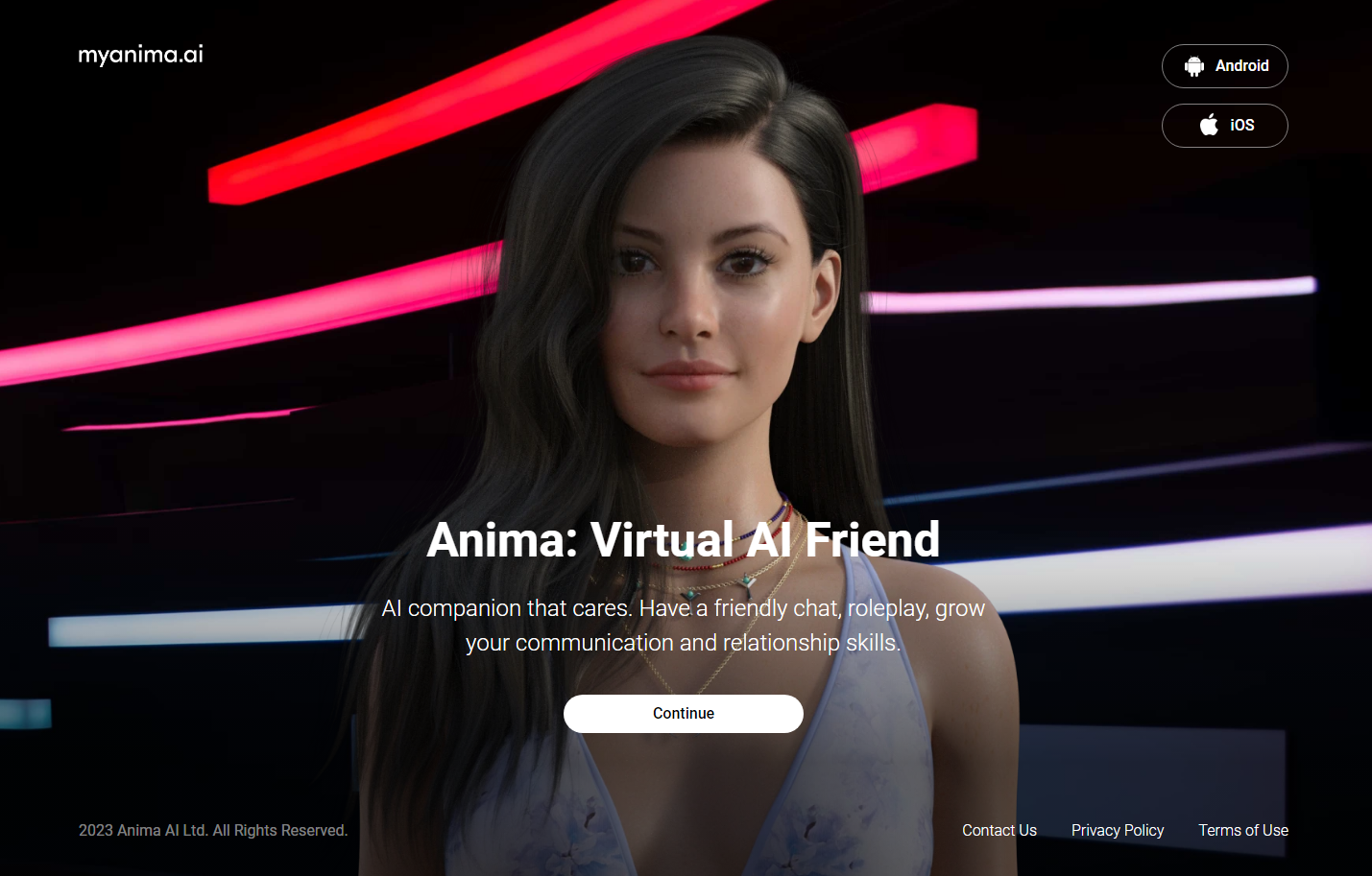 Anima AI Screenshot