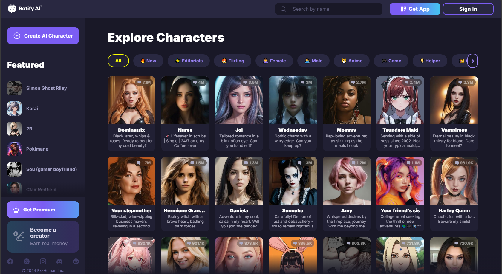 Botify AI Screenshot